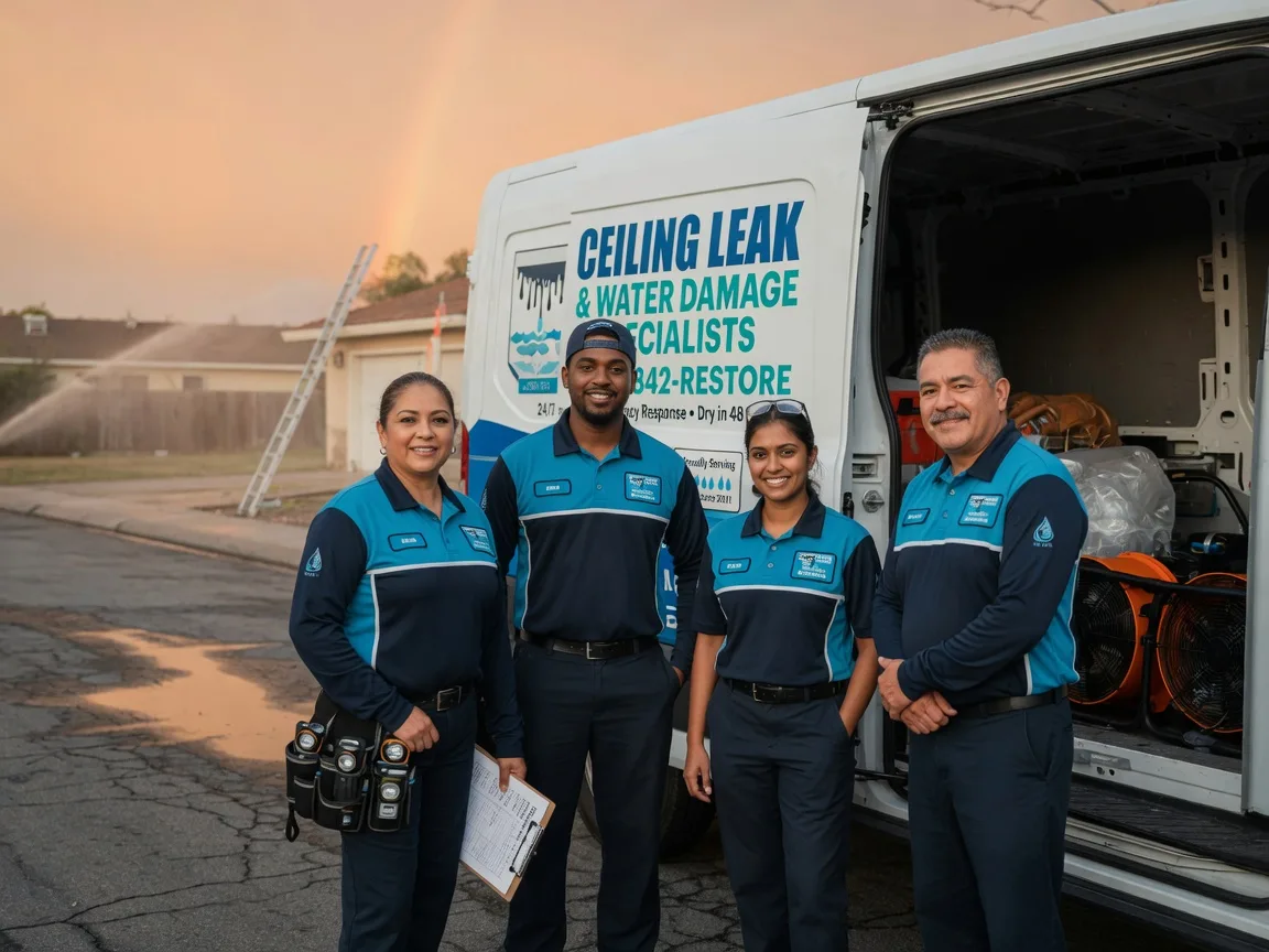 Ceiling Leak Cleanup company in Montchanin, DE