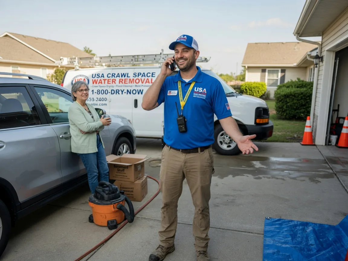 Crawl Space Water Removal Montchanin, DE FAQs